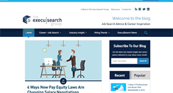 Desktop Screenshot of blog.execu-search.com